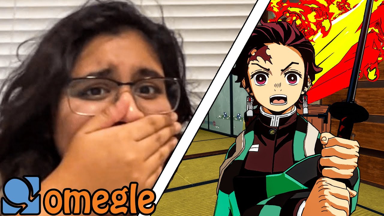 Tanjiro RETURNS to Omegle! (Demon Slayer VR)