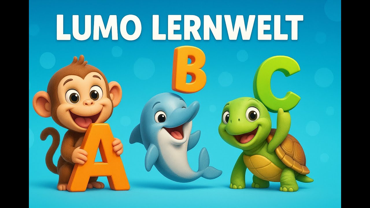 &bdquo;ABC Lied mit Tieren 🐒🦁🐘 &ndash; Buchstaben lernen f&uuml;r Kinder | Lumo Lernwelt&ldquo;