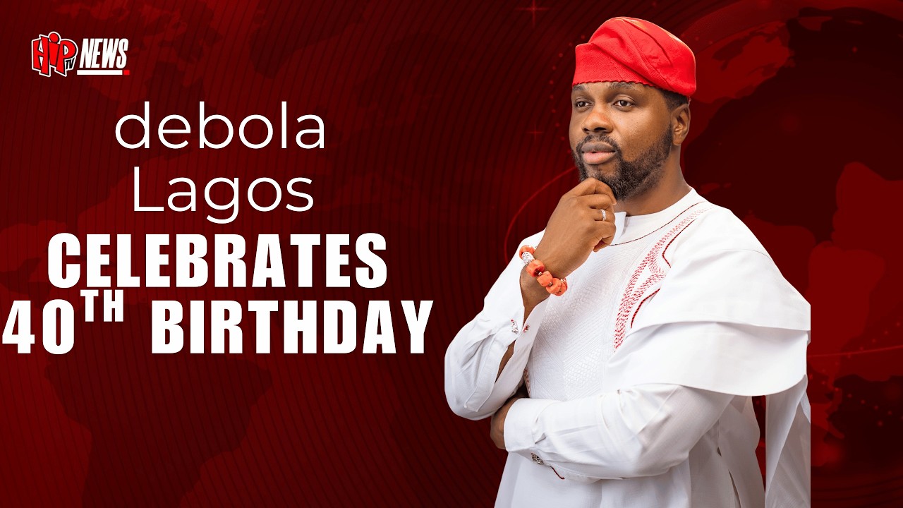 Debola Lagos Celebrates 40th Birthday In Unique Way