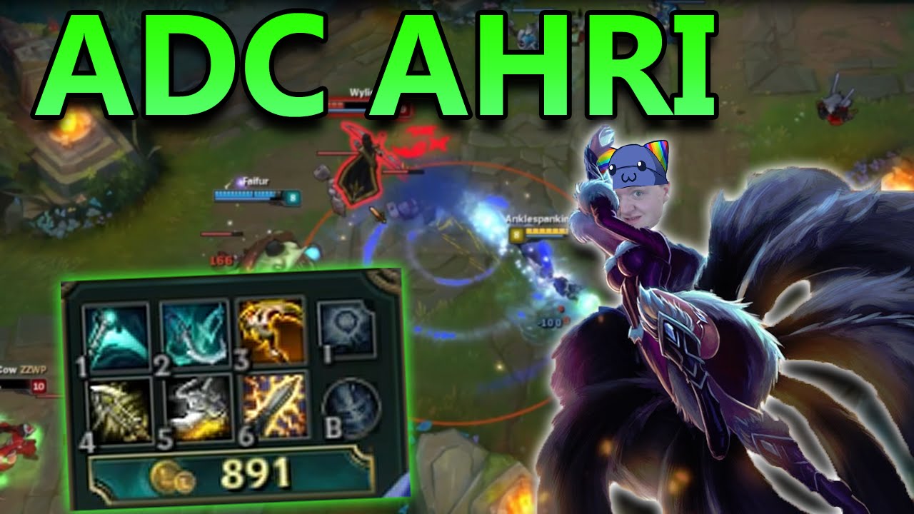 MAX CRIT AHRI ADC - League of Legends Commentary