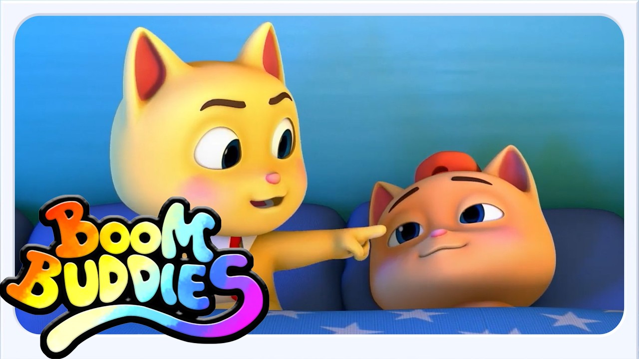 Boom Buddies Dix dans le lit 🛏️ | Comptine pour enfants en français