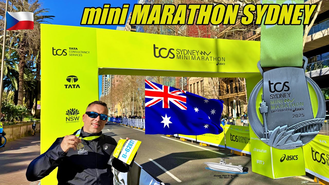 Sydney 🇦🇺 mini MARATON 🏃🏼 jidlo lod air B&B vlog