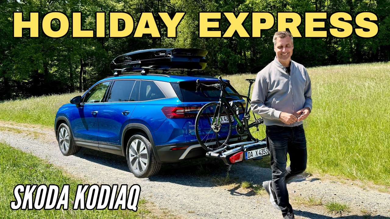 SKODA KODIAQ 2.0 TDI 4x4: Dachbox, Fahrradträger und mehr | Zubehör | Test | 2025