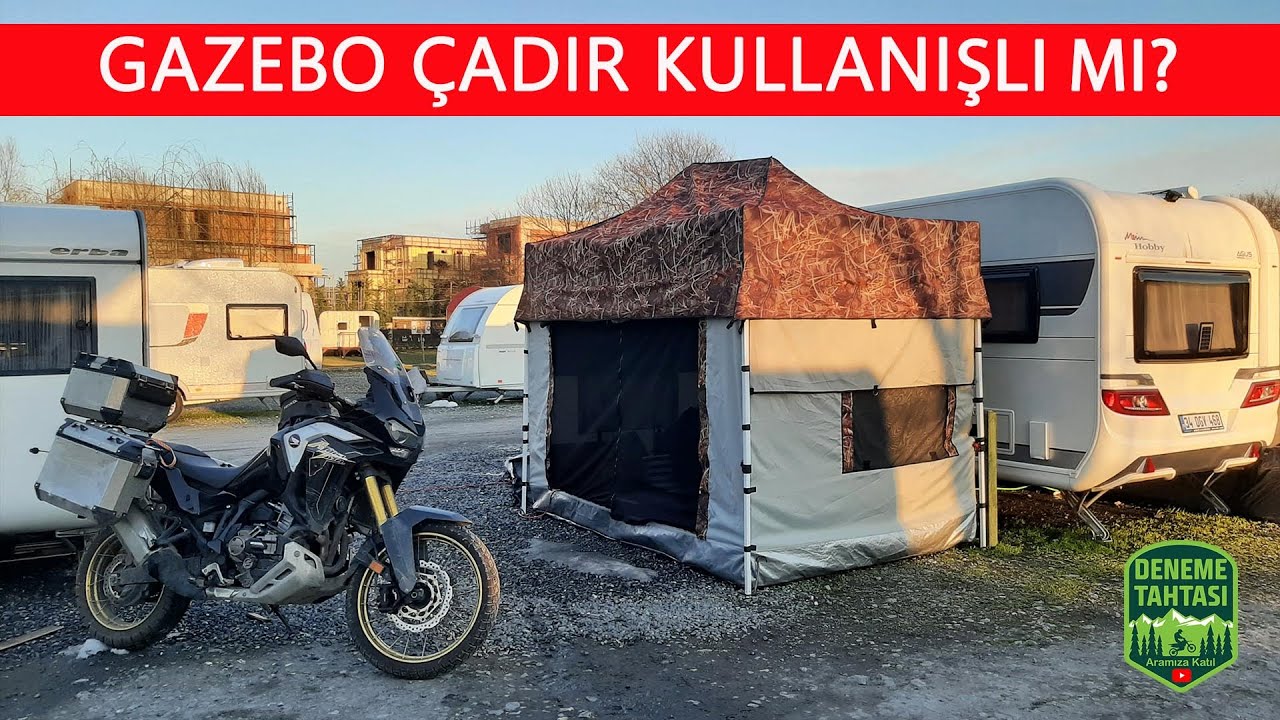 Gazebo Çadır Alırken Dikkat Edilecek Noktalar | Sky Görsel Çözümler | Karavan Hayatı #29