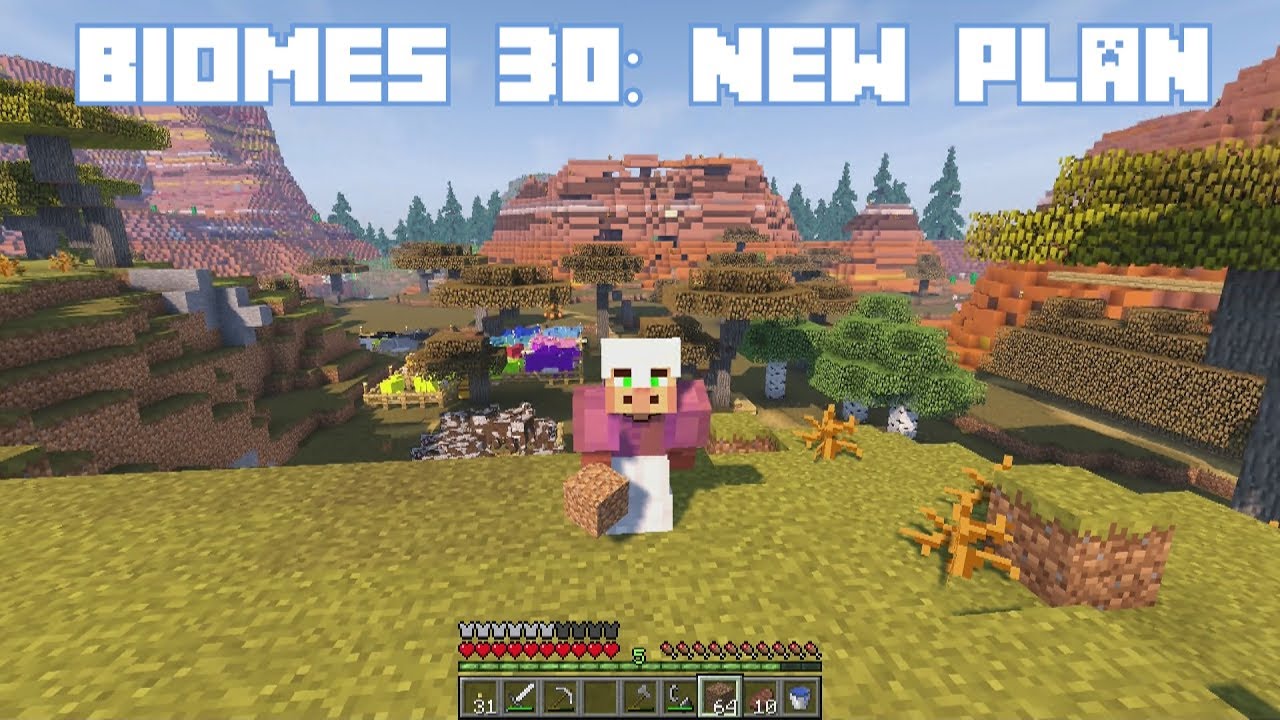 400+ Minecraft Biomes 030:  The New Plan