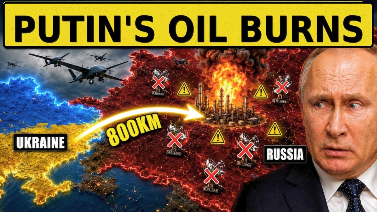 Ukraine Just Burned Putin&rsquo;s Oil Lifeline 800km Inside Russia