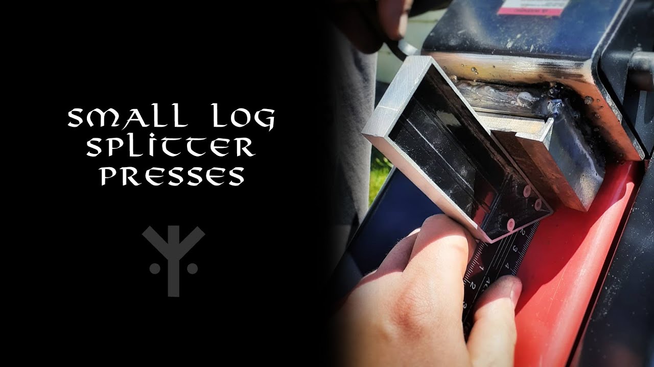 All About Small Log Splitter Presses (And How to Build them Better!)