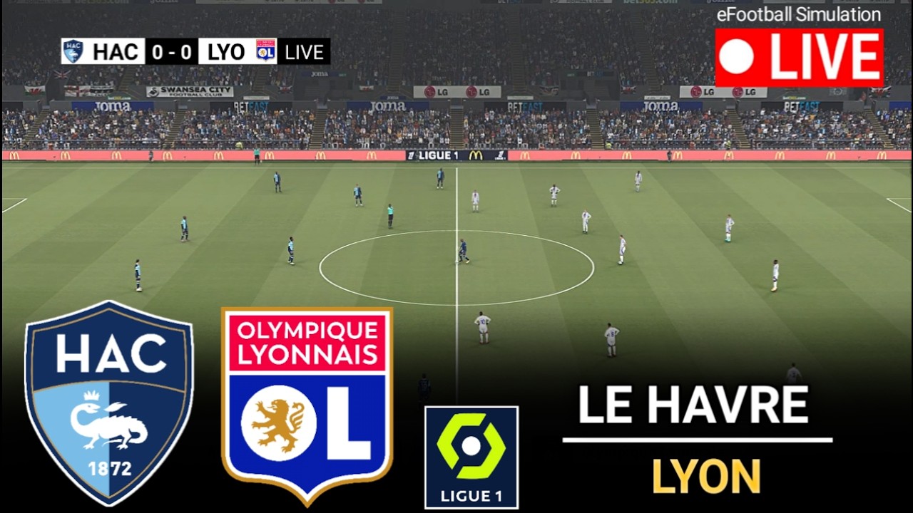 🔴LIVE- Le Havre vs Lyon l France Ligue 1 2026 l eFootball Pes 21 Game Video Simulation