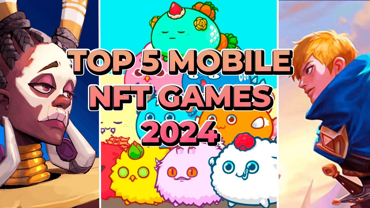 ТОП 5 МОБИЛЬНЫХ NFT P2E Крипто Игр 2024