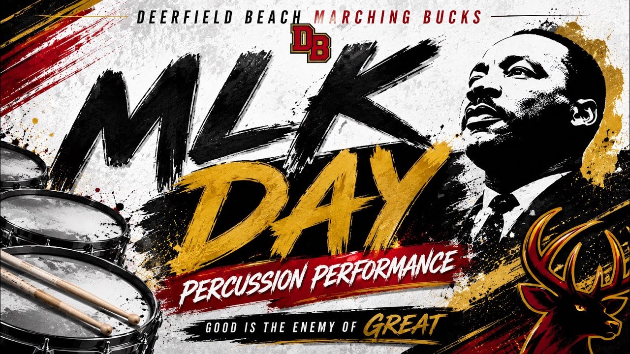 Percussion MLK Day Parade 2026