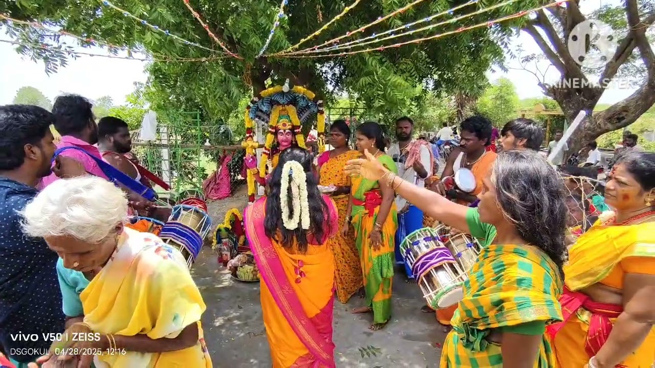 #நாகாத்தம்மன்_அழைத்து_சாமி ஆட்டம் #சித்தம்பாக்கம்_கிராமம் ....