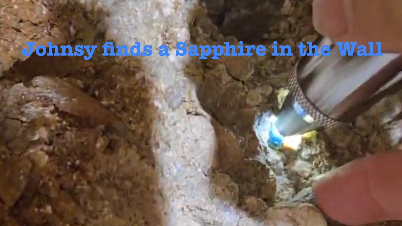 Sapphire in the Wall