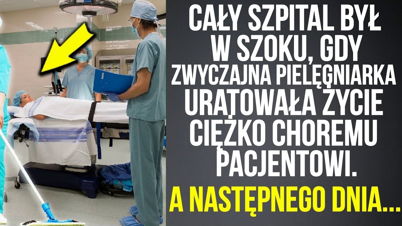 Cały szpital był w szoku, gdy pielęgniarka uratowała życie pacjentowi  A następnego dnia&hellip;