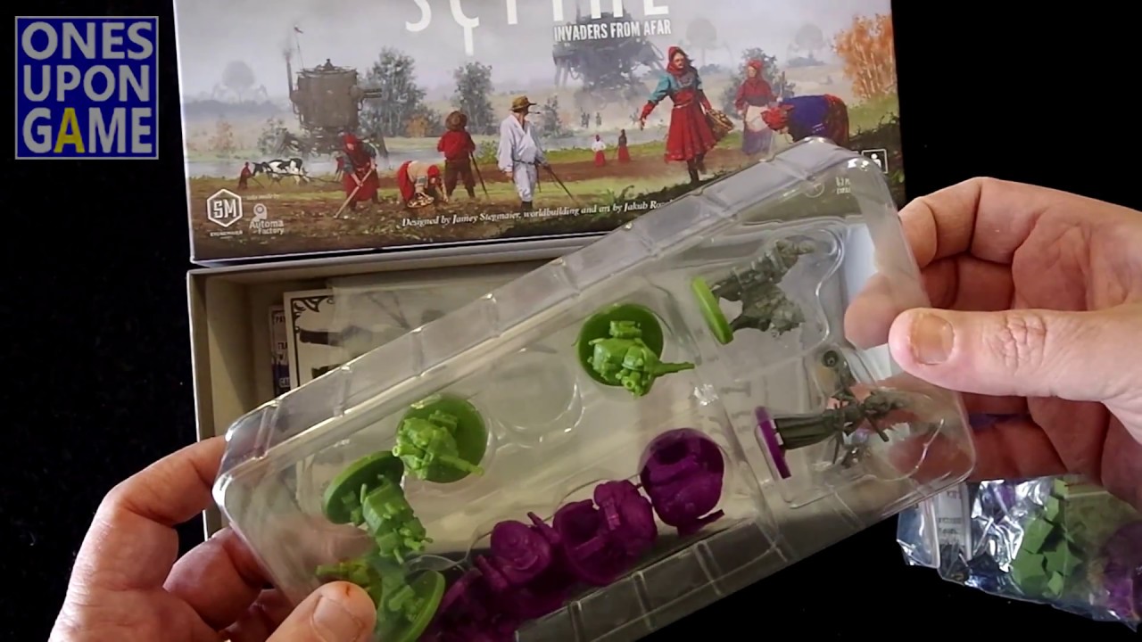 Scythe | Invaders from Afar Expansion || unboxing