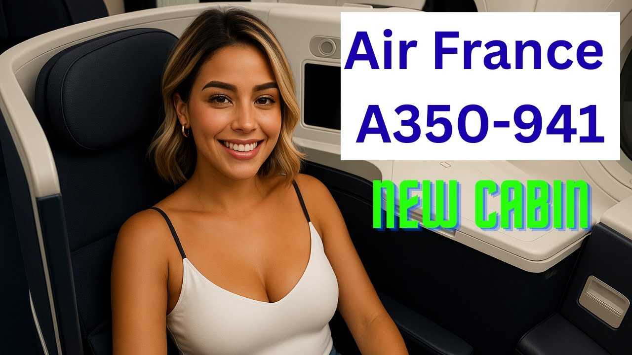 Air France Brand NEW A350 (Business) | Toronto to Paris [Republished]