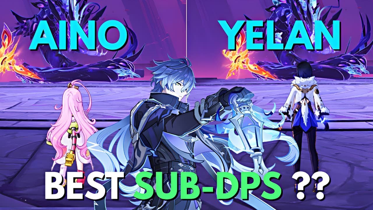 Best Sub DPS for Flins? Aino vs Yelan! Genshin Impact