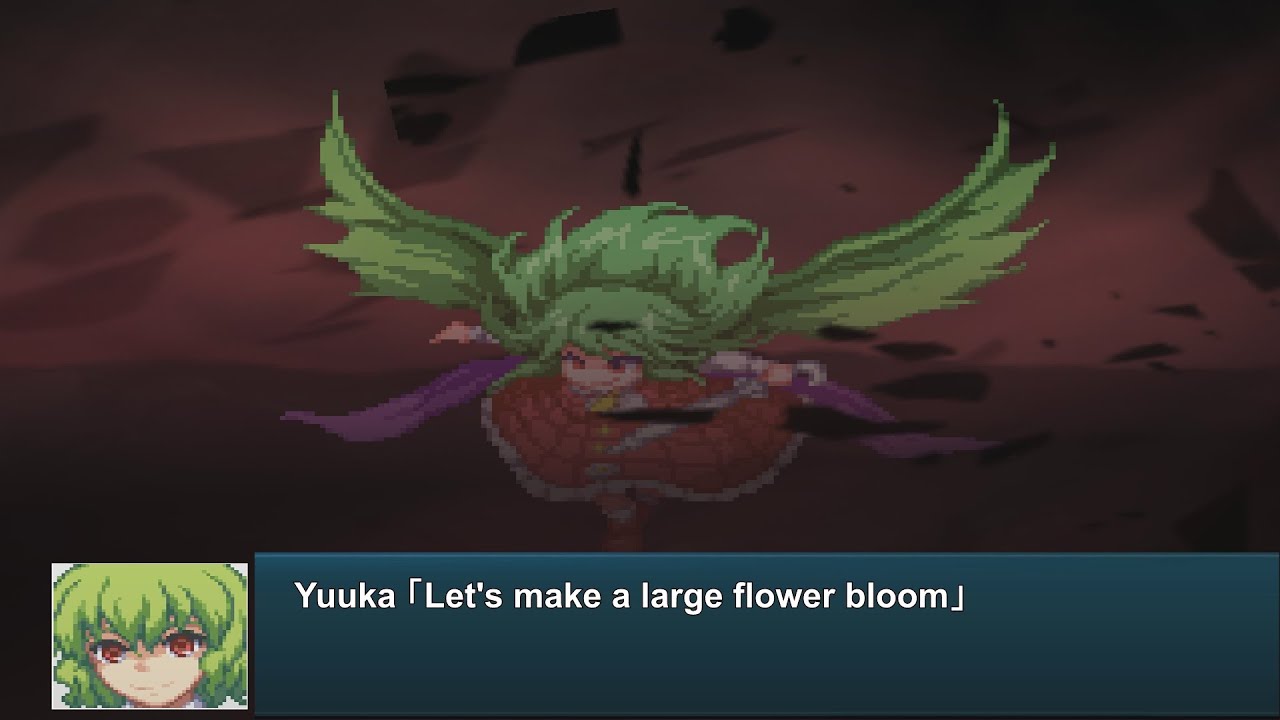 [ENG Sub]Fantasy Maiden Wars - Yuuka Kazami(Flowering) Attacks | 幻想少女大戦 - 風見　幽香(開花宣言) 全武装