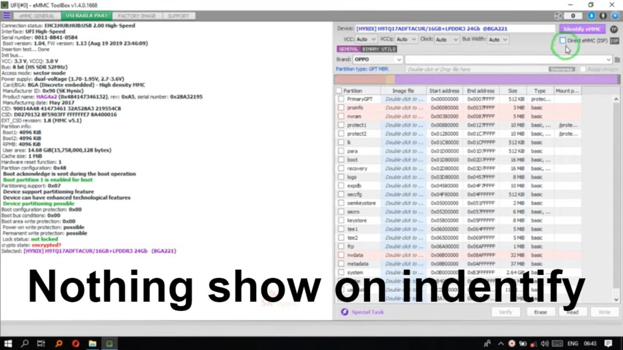 UFI Box Lesson 30 ALL Mediatek CPU Flashing Bug Fix On UFI Software version 1.4.0.1668