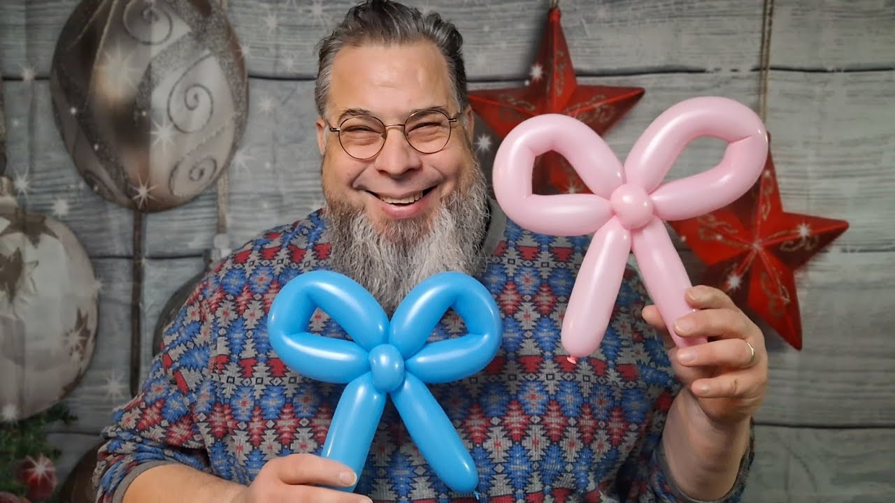 how to make a ribbon out of one balloon. day 227