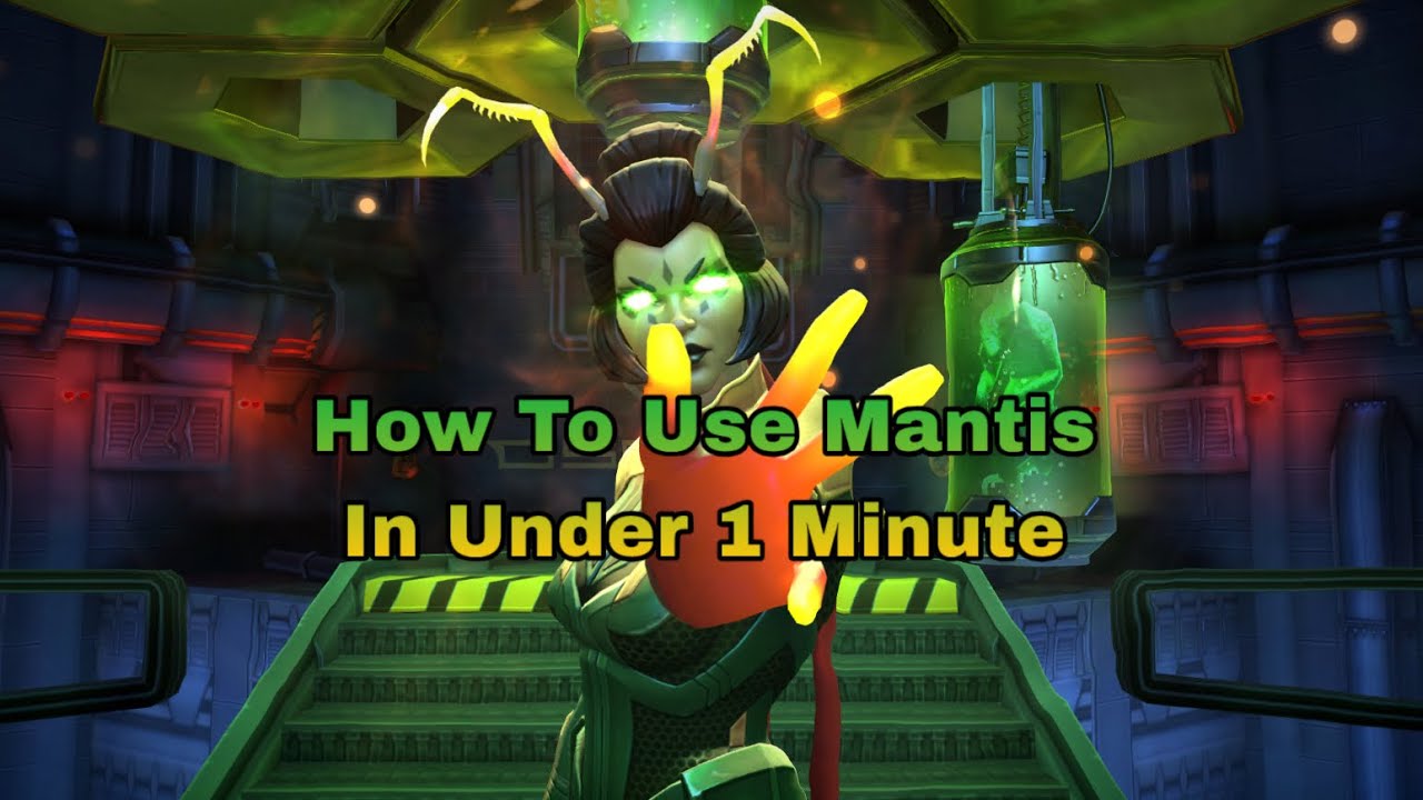 How To Use Mantis In MCOC | Insane Yellow Numbers |