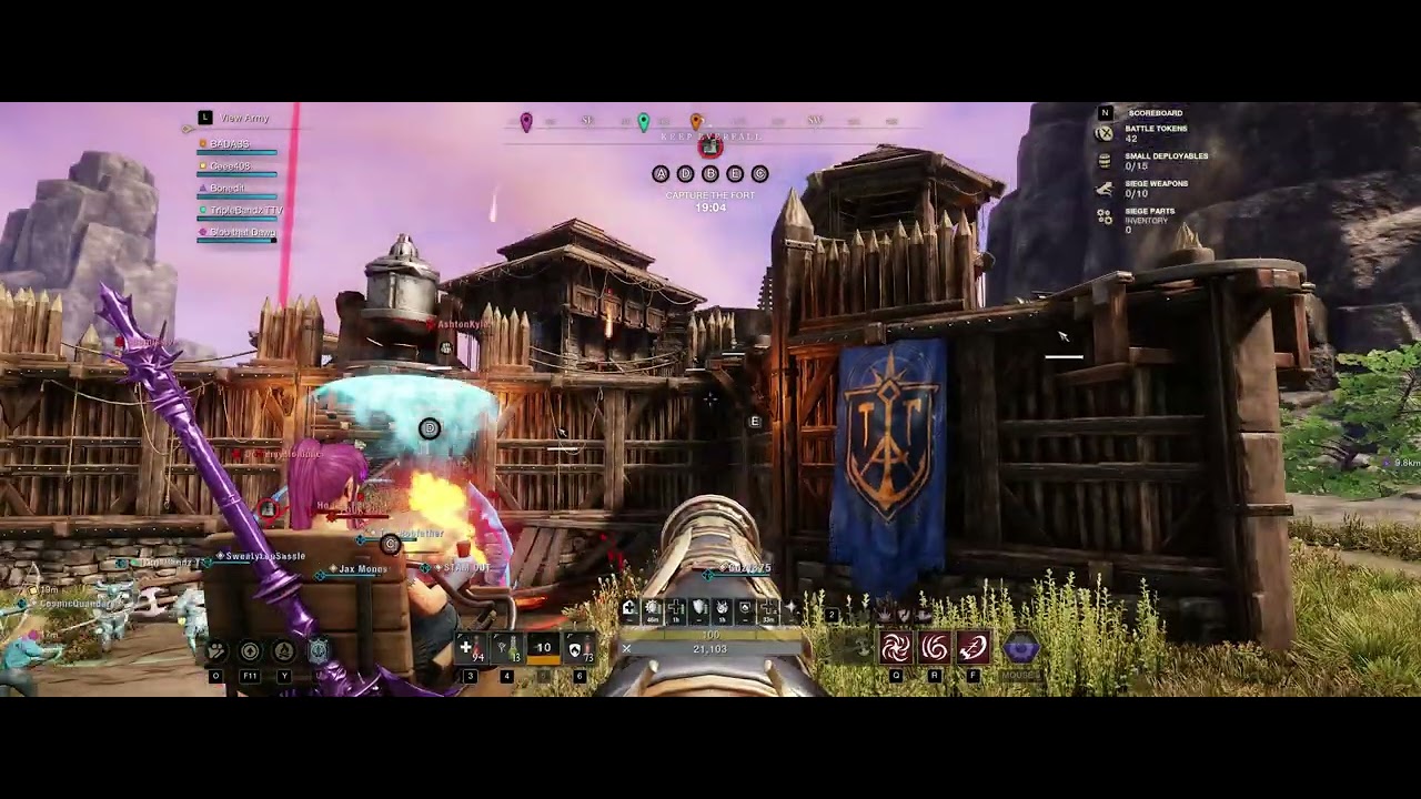Proguni New World War Valhalla Quad Bruiser Everfall Attack Ayoo vs BINK 3/7/26