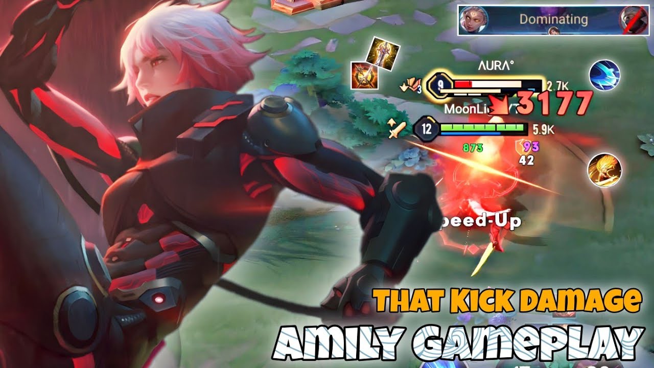 Amily Slayer Lane Pro Gameplay | Insane Kick Damage | Arena of Valor Liên Quân mobile CoT