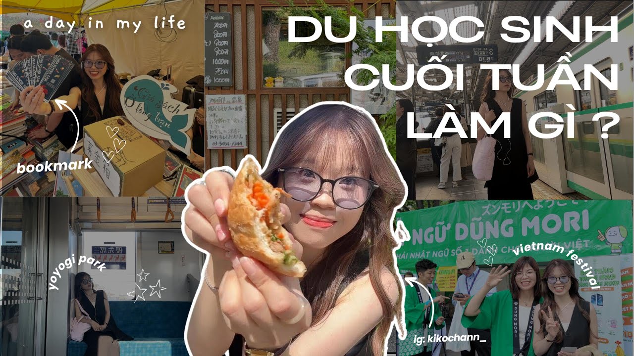 DU HỌC NHẬT ✿ SINH VIÊN CUỐI TUẦN LÀM GÌ ??? | VIETNAM FESTIVAL | SKINCARE ROUTINE