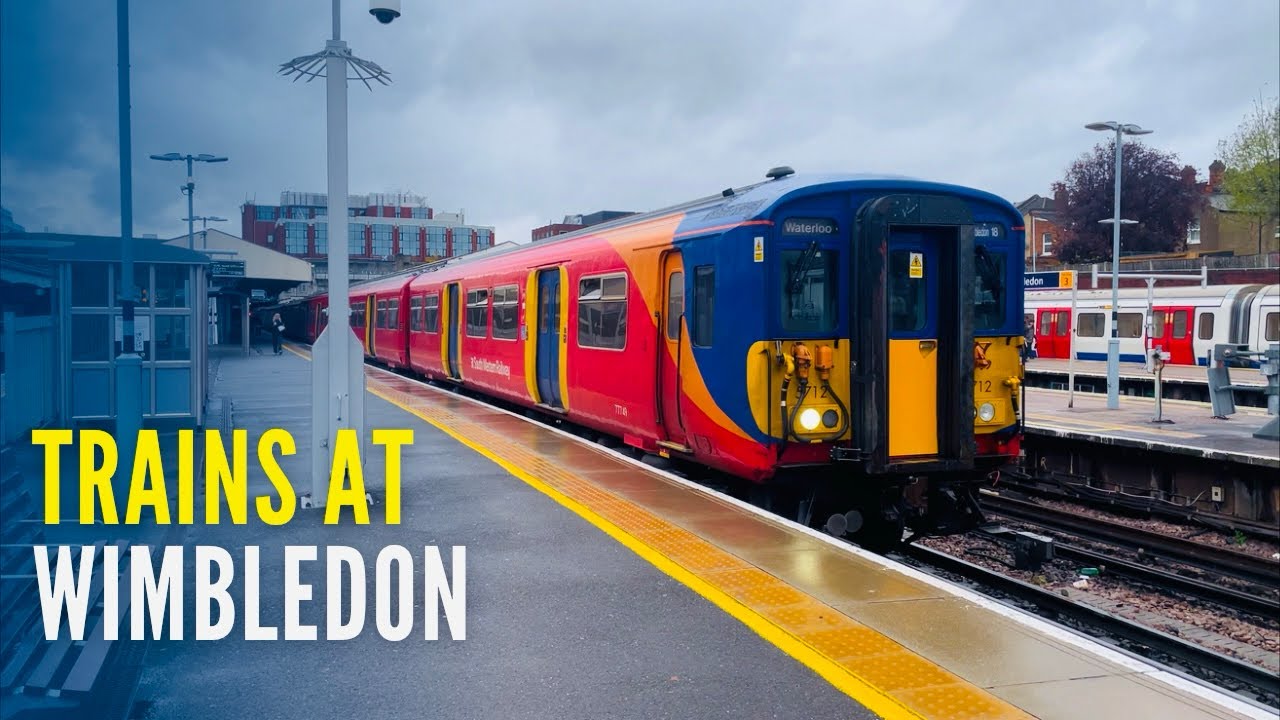 Trains at Wimbledon 