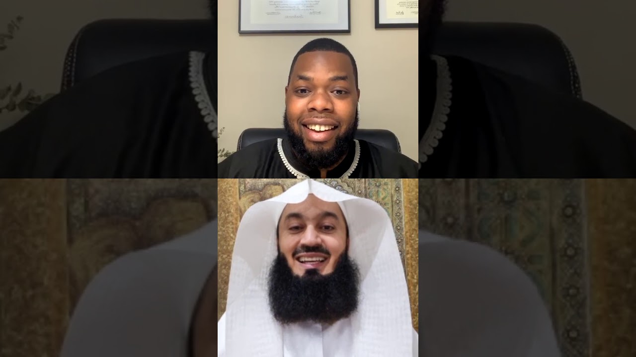 Tiktoker Dr Faraj Hasan requests Quraan recitation on insta Live with Mufti Menk