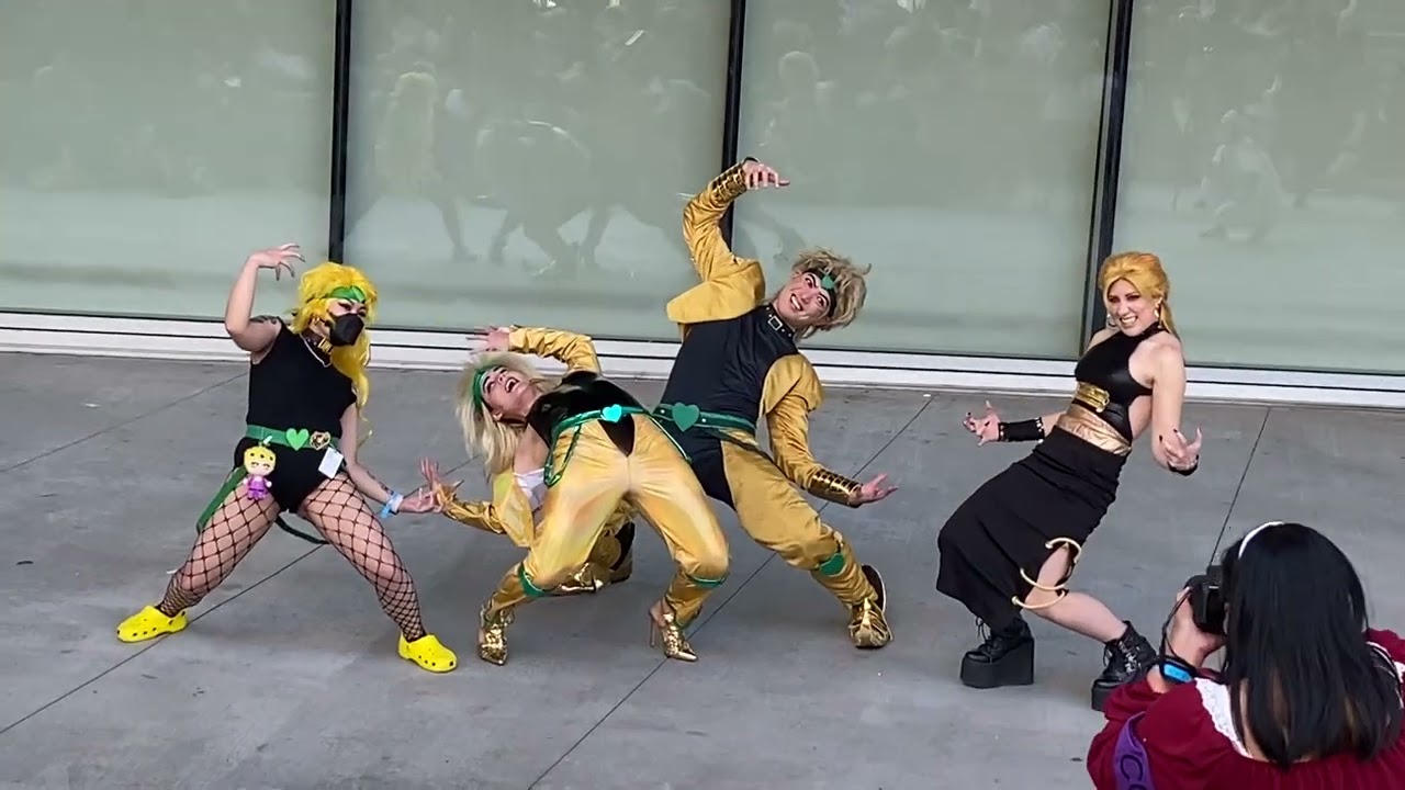 FanimeCon 2022. Jojo Cosplay Gathering.
