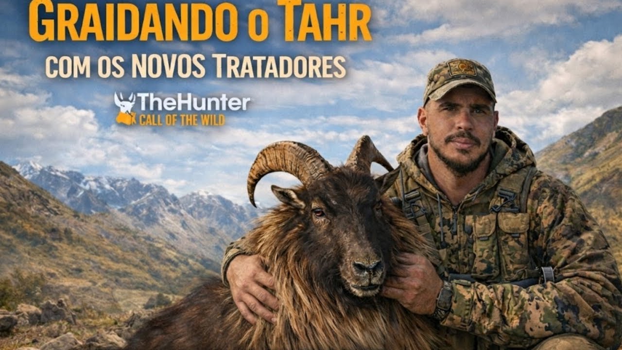 “Graidando o Tahr com os Tratadores | TheHunter: Call of the Wild”