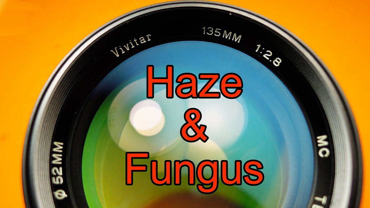 Cleaning a Vivitar 135mm F2.8 MC Telephoto Lens.