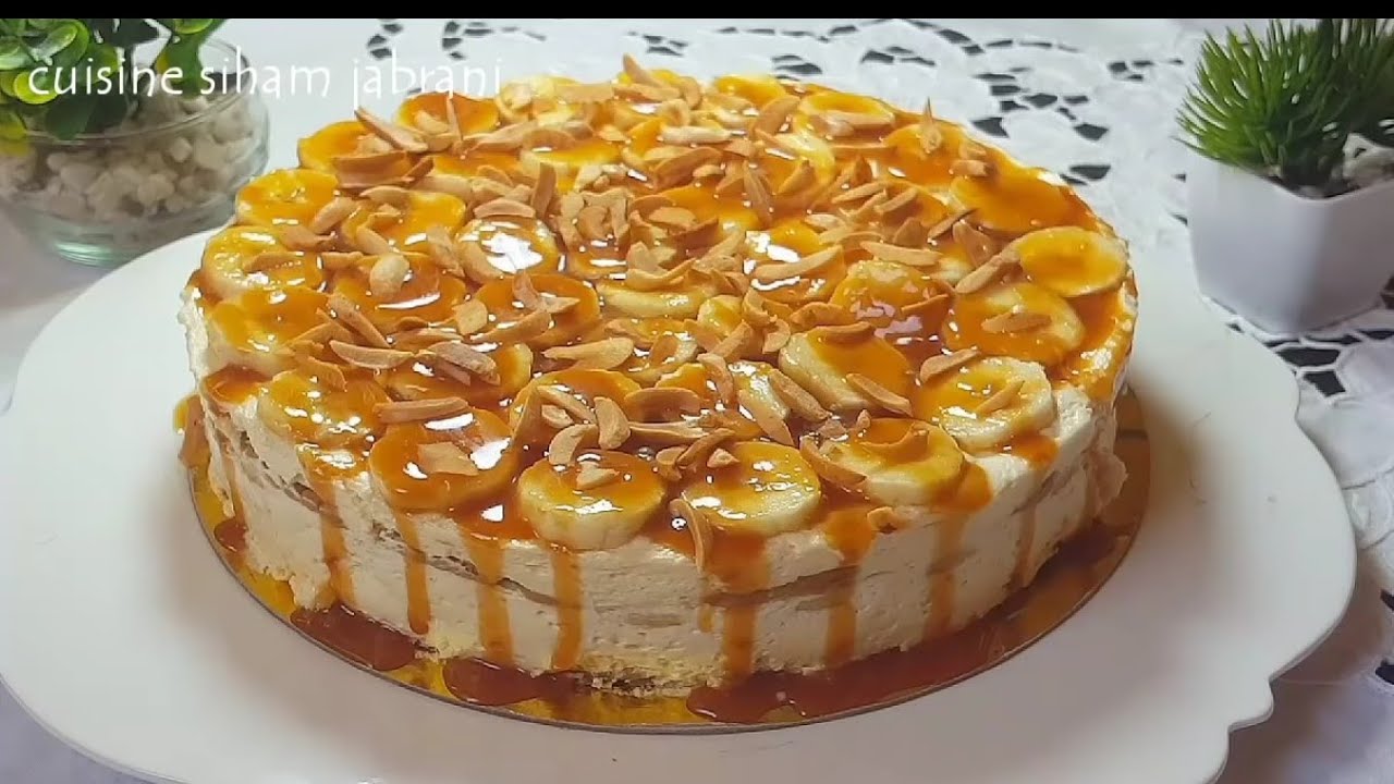 ب10  دقائق فقط👆 حضري كيك بارد بدون فرن،بدون بيض،ولا جيلاتين أو نشا استحالة يذوقوها ومايعاودوش يزيدو