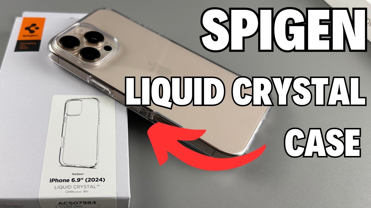 iPhone 16 Pro Max Spigen Liquid Crystal Clear Case Review!
