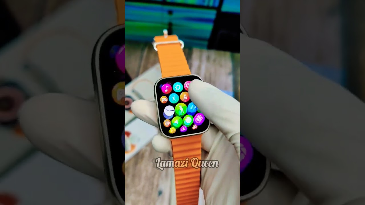 GS8 Plus Ultra Smart Watch 60 Sec Обзор🔥 #applewatchultra #smartwatch #applewatch #smartwatch