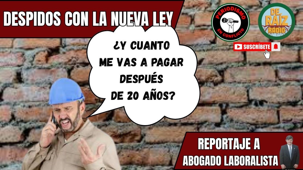 SI TE ECHAN CON LA NUEVA LEY, TE PAGAN?