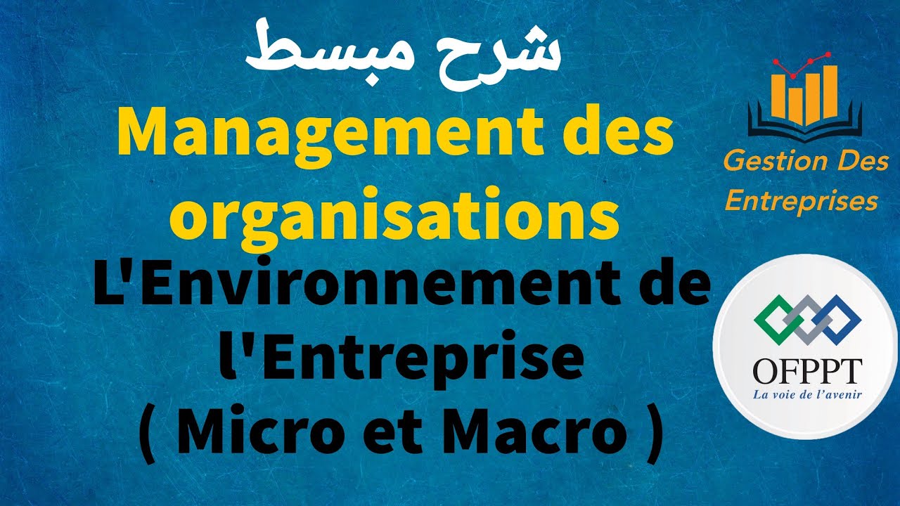 L'Environnement de l'Entreprise