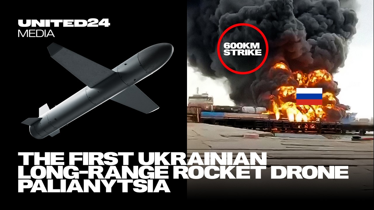 The First Ukrainian Long-range Rocket Drone &mdash; Palianytsia 🇺🇦