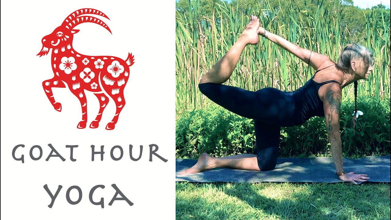 Goat Hour Yoga - Improve Digestion, Metabolism, Emotions - Qi Energy for Year of the Fire Horse