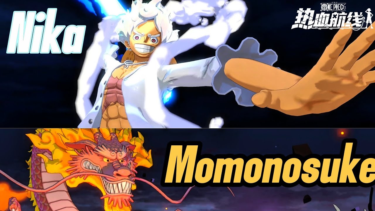 Gear 5 💨 X Momonosuke 🐉 | One Piece Fighting Path
