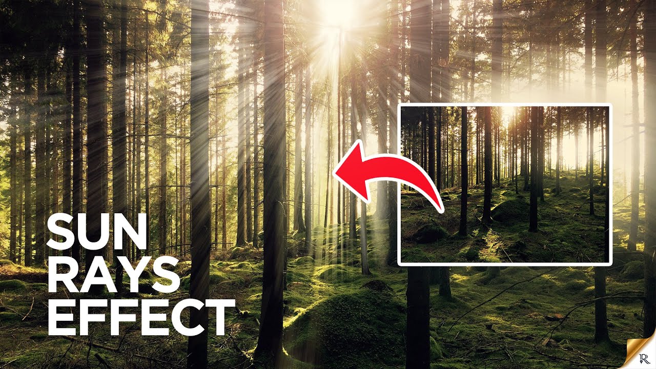 How To Create Sun Rays Effect in Photoshop