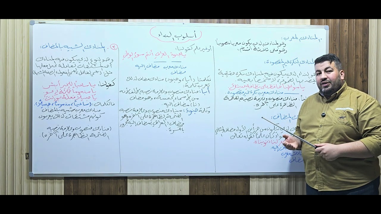 أسلوب النداء3