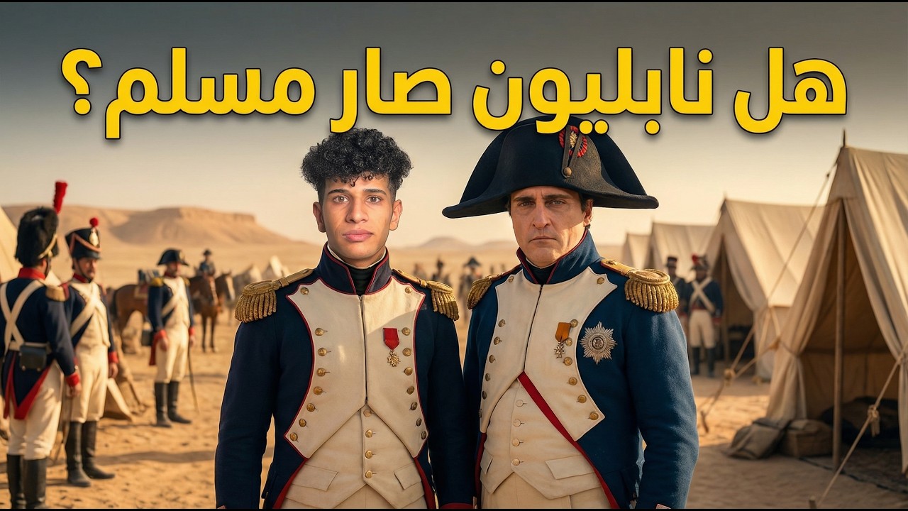 هل نابليون صار مسلم بعد غزو مصر؟ أسرار يتكلم بها على لسانه! 🔥