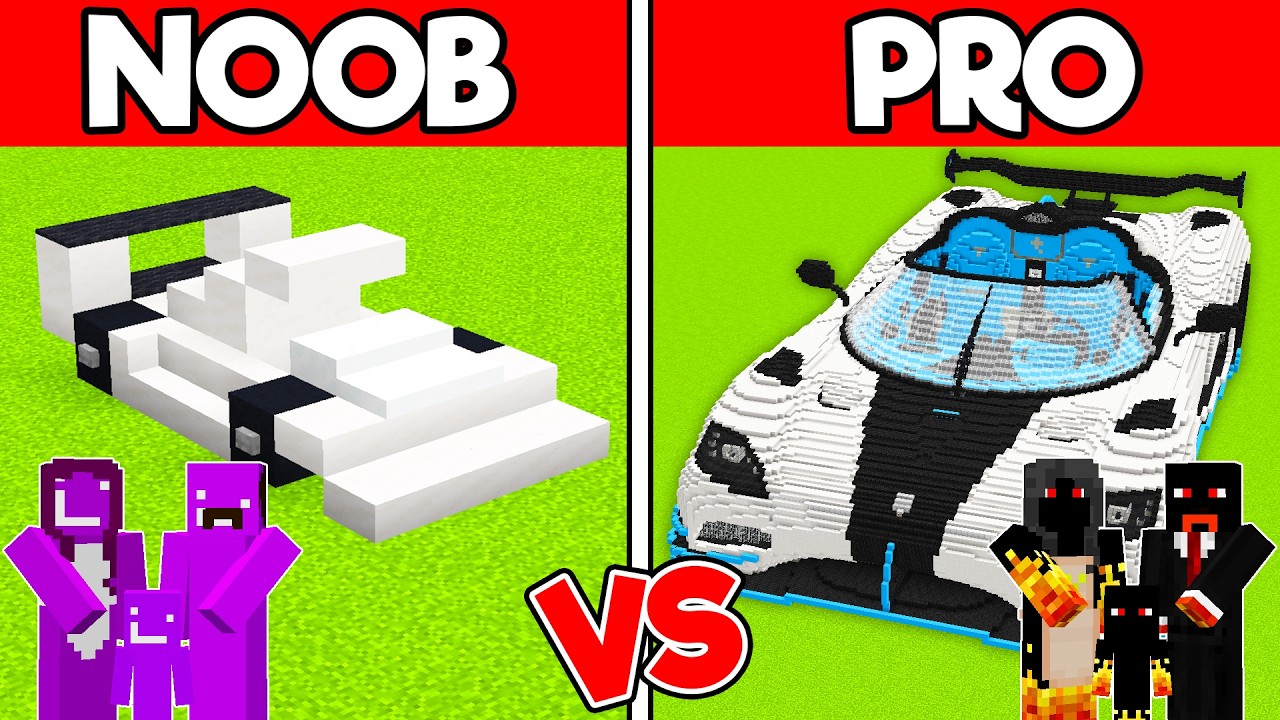 BATALHA DE CARROS PARA SALVAR FAM&Iacute;LIA NO MINECRAFT