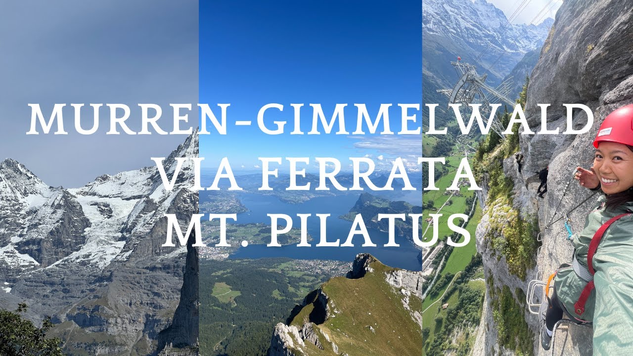 Murren Via Ferrata, Mount Pilatus, Switzerland | Vlog