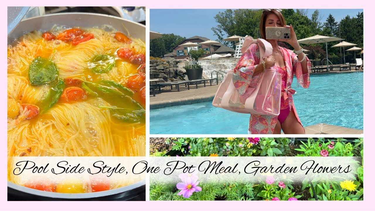 Seasonal Slow Living | Summer Favorites, Italian Dinner & Garden Moments