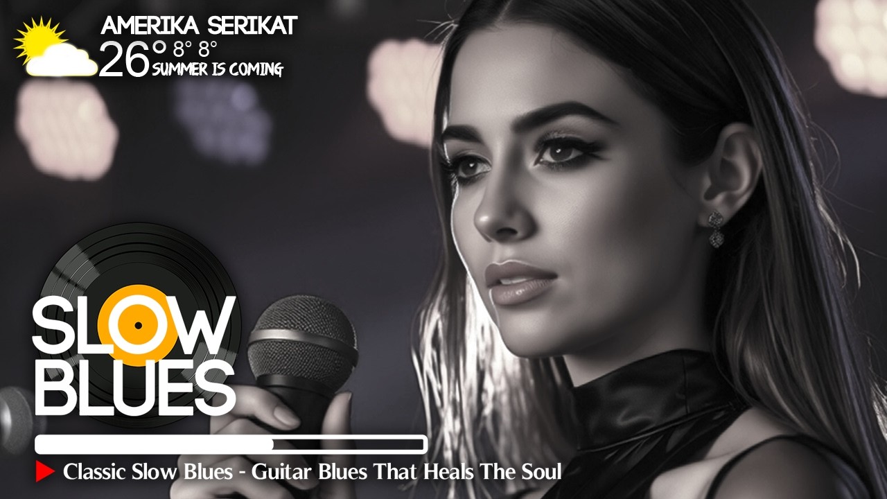 Slow Blues Nights 2025 – Deep Blues Grooves for Calm & Reflection ❄️