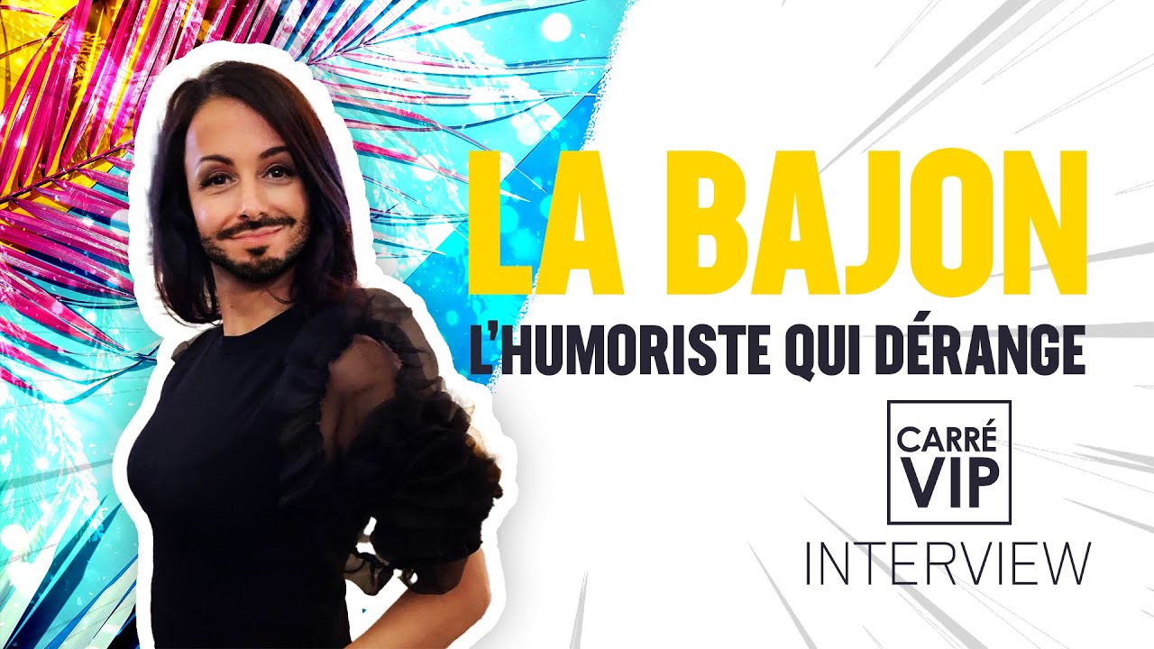 La Bajon l'humoriste qui bouscule la France (interview Carre Vip RTS)