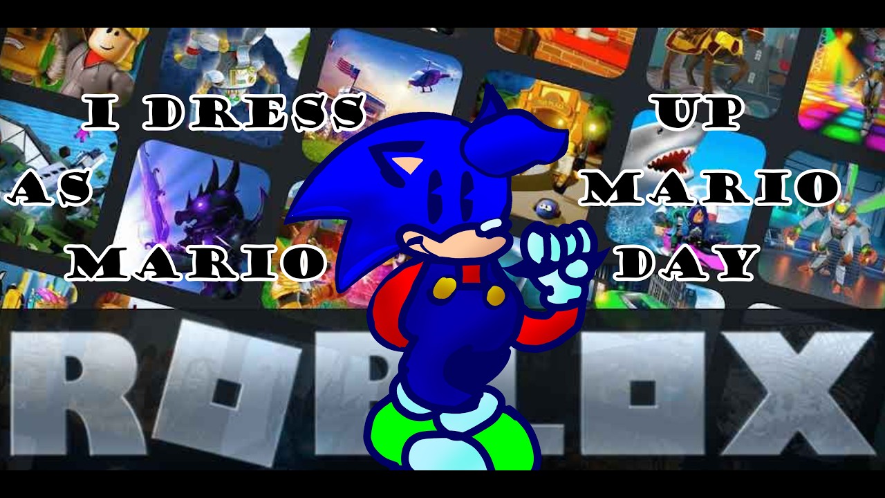 I DRESS UP AS MARIO FOR MAR10 DAY....