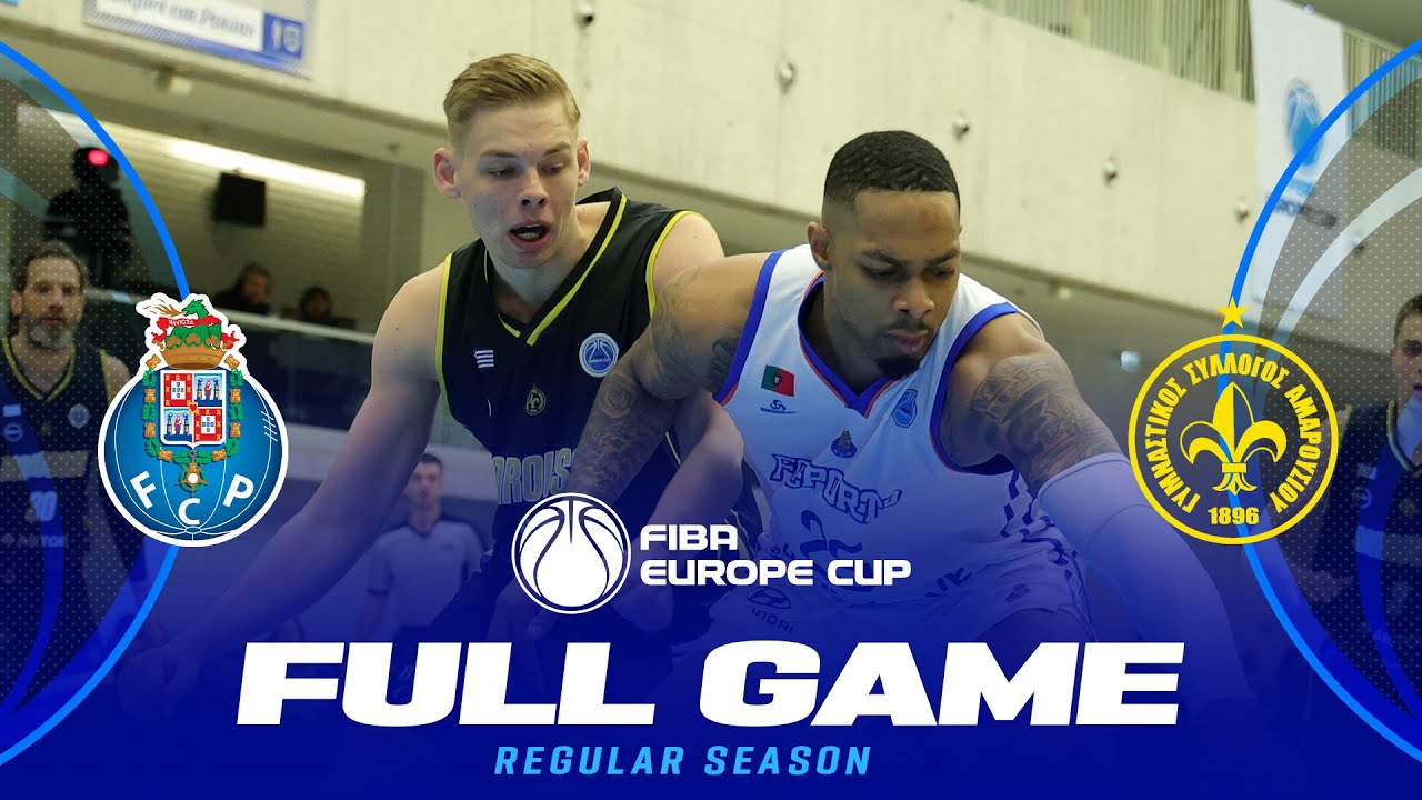 FC Porto v Maroussi Basketball Club | Full Basketball Game | FIBA Europe Cup 2024-25